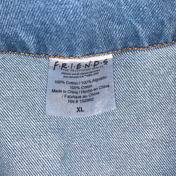Friends Denim Vest - Picture 3 of 3